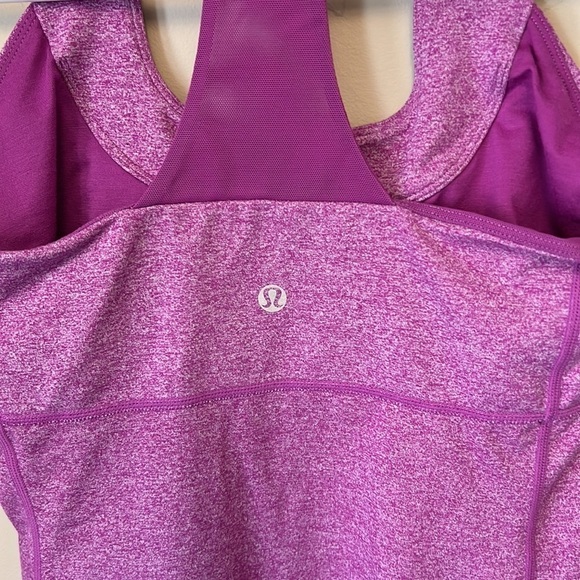 Lululemon Scoop Neck Tank in Heathered Ultra Violet size 6 - Picture 6 of 12